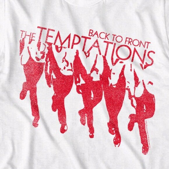 Temptations Back To Front Album Soul Motown Band Graphic T-Shirt Music Tee 05 - Picture 2 of 5